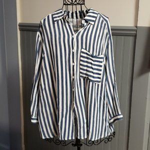 👚VIXBE STRIPPED BLOUSE👚
